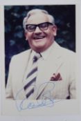 RONNIE BARKER: A vintage 12cm x 9cm colo