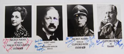 SECRET ARMY: A collection of 4x original