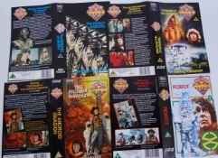 DOCTOR WHO: A collection of 4x vintage D