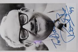 RONNIE BARKER: Black and white postcard