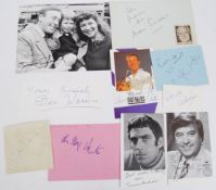 AUTOGRAPHS: A collection of 10x assorted