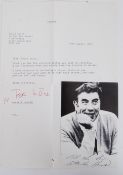 FRANKIE HOWERD: A vintage signed black a