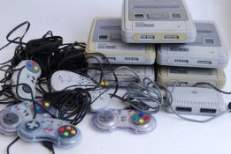 SUPER NINTENDO: A collection of 5 SNES c