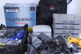 SONY PLAYSTATION: A large collection of
