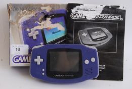 GAME BOY ADVANCE: An original Game Boy A