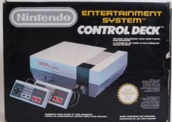 NINTENDO NES: A Nintendo NES game consol