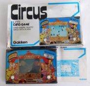 GAKKEN: An original Gakken Circus Game &