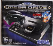 MEGA DRIVE: SEGA mega drive box, control