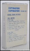 The Smiths - Copymasters cassette tape Rough Trade records, first album release.