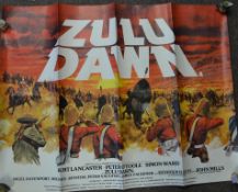 ZULU DAWN: An original cinema advertising film poster for 