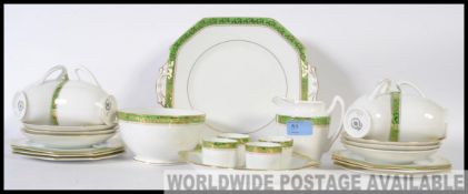 Royal Stafford bone china tea service.