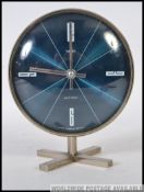 Early 1960's retro vintage ' Smiths' mantle clock. One of their first battery powered models.