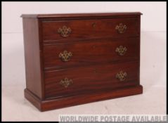A 19th century faux fronted chest of drawers / cabinet.