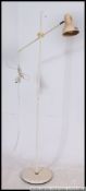 A retro 20th century floor standing adjustable anglepoise / cantilever style floor lamp,
