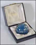 A Caithness limited edition glass paperweight ' Spindrift ' with certificate,