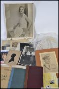 A collection of assorted film related photographs, stills and various ephemera.
