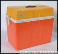 A retro 1970's picnic hamper / cool box,