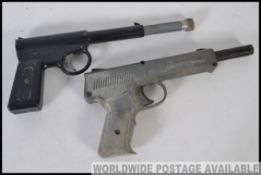 T J Harrington and Son THE GAT 4.5mm / .177 air pistol along with a DIANA SP50 air pistol.