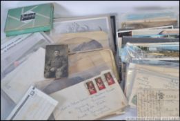 A collection of ephemera to include many Victorian / early 20th century cabinet photographs,