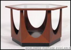 Fantastic original G Plan 'Hexagon' coffee table designed by V B Wilkins in 1967.