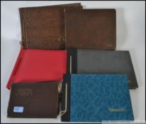 A good collection of Edwardian to 1970's filled vintage photograph albums - various views and