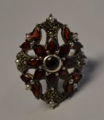 A stunning silver metal,