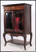 An Edwardian mahogany chiffonier / pier cabinet.
