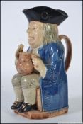 An antique small Ralph Wood Toby jug,