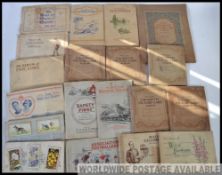 A collection of cigarette cards many in albums to include several full sets such as Radio Stars