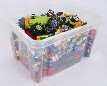 LEGO: A large crate of assorted Lego. To include 1980's, Marvel, Pirates, Space, City.