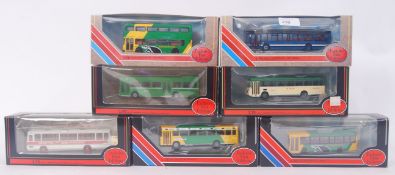 EFE BUSES: A collection of 7x Exclusive First Edition EFE diecast model buses - all Bristol or