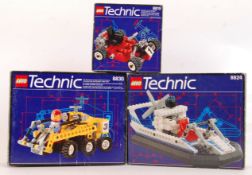 LEGO: A collection of 3x vintage Lego Technic sets - 8830, 8824, and 8815.