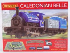 HORNBY: A Hornby 00 gauge railway trainset R1151 Caledonian Belle.