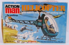 ACTION MAN: Original vintage Palitoy Action Man ' Helicopter ' vehicle.