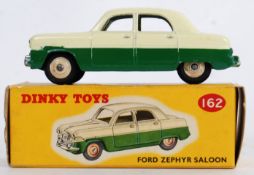 DINKY: An original vintage Dinky Toys 162 Ford Zephyr Saloon diecast model.