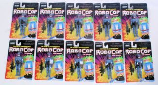 ROBOCOP: A collection of 10x Toy Island Orion licensed Robocop carded action figures.