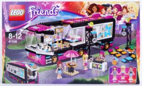 LEGO: An original Lego Friends ' Pop Star Tour Bus ' set 41106.