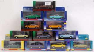 VANGUARDS: A collection of 12x assorted diecast model 1:43 scale Vanguards models - each unused,