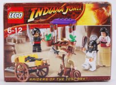 LEGO: Lego Indiana Jones set 7195 Raiders Of The Lost Ark Ambush In Cairo. Factory sealed, unopened.