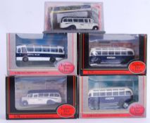 BUSES: A collection of diecast model buses, all 1:76 00 gauge scale ' Royal Blue ' livery.