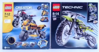 LEGO: 2x Lego sets - Lego Technics 8291 and Creator 4893.