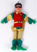 BATMAN & ROBIN MARIONETTE: An original rare 1960's Batman & Robin ' Robin ' Action Puppet /
