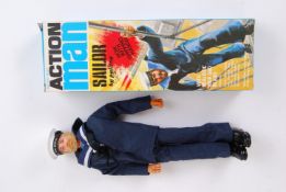 ACTION MAN: An original vintage 1964 Palitoy Action Man ' Sailor ' 'With Gripping Hands!' action