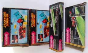 REVRODS: A collection of vintage Denys Fisher ' Revrods ' playsets.