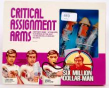 SIX MILLION DOLLAR MAN: An original retro vintage Denys Fisher Six Million Dollar Man ' Critical