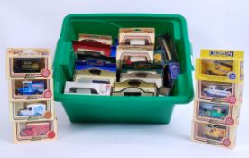 LLEDO: A box of assorted vintage Lledo Days Gone (and some other) boxed diecast models