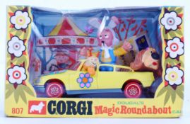 CORGI: An original vintage Corgi 807 diecast model Dougal's Magic Roundabout Car.