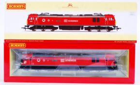 HORNBY: A Hornby 00 gauge railway trainset locomotive R3346 DB Schenker Marco Polo 92009 DCC Ready