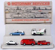 DINKY 299 MOTORWAY SERVICES GIFT SET. A fabulous and original vintage Dinky Gift Set No.