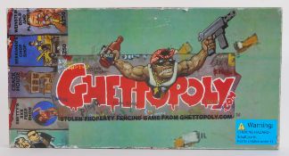 GHETTOPOLY; An unusual Ghettopoly board game.